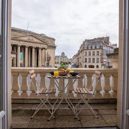 Studio Renove Avec Terrasse Et Vue Unique ! Caen Bagian luar foto