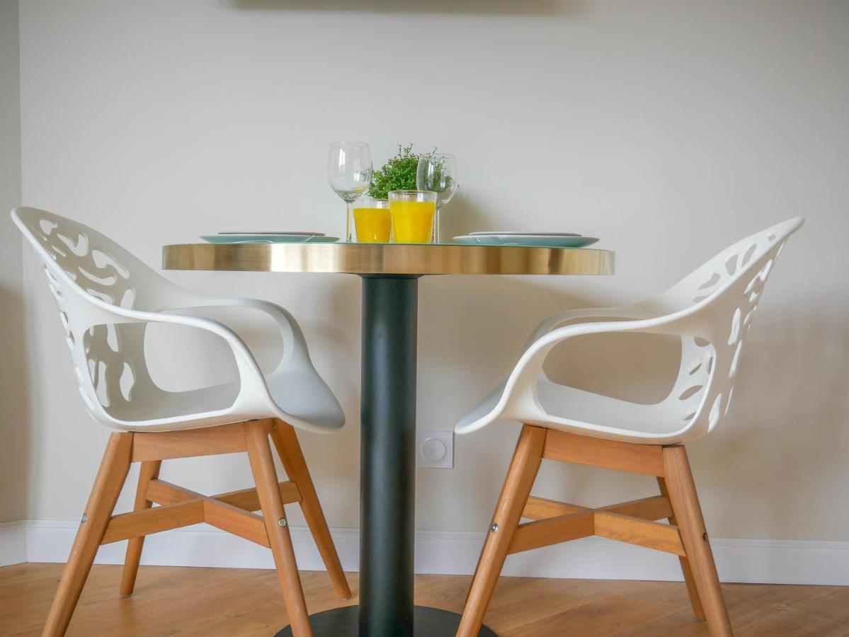 Studio Renove Avec Terrasse Et Vue Unique ! Caen Bagian luar foto
